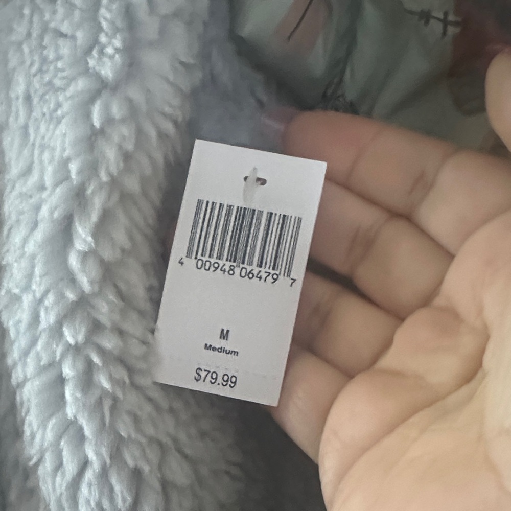 Disney haunted mansion Green and White Sherpa Jacket - Picture 5 of 6